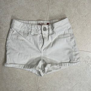 Junior white shorts